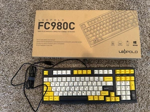 Leopold FC980C - Topre + Lubed + MX Sliders + Foam Dampened + Hotswap Cable - Bild 1 von 3