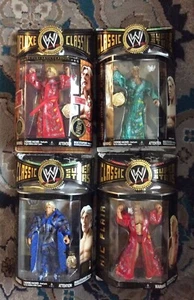 JAKKS PACIFIC WWE CLASSIC SUPER STARS & DELUXE RIC FLAIR LOT (4) DIFFERENT MIP  - Picture 1 of 12