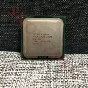 Intel Core 2 Extreme QX9650 CPU 4-Core 3 GHz 12M 1333 SLAN3 Socket 775 Processor - Picture 1 of 2