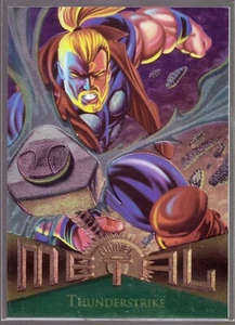 1995 Fleer Metal Marvel #14 Thunderstrike - Picture 1 of 3