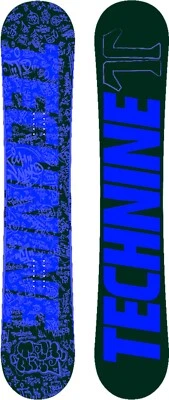 Snowboard Technine The Icon Flat Rock ancho para hombre 157W cm All Mountain Twin nuevo Foto 1 de 3