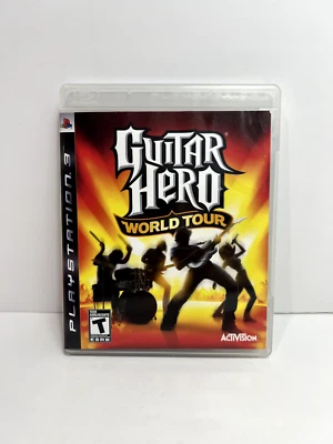 PS3 Guitar Hero World Tour (Sony PlayStation 3, 2008) CIB - Image 1 of 4