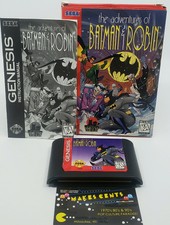 The Adventures Of Batman & Robin Sega Genesis Complete - AUTHENTIC ORIGINAL!