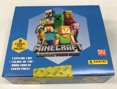 Panini 2020 Mojang Minecraft Adventure Trading Card Game Booster Box-18 packs - Image 1 of 4
