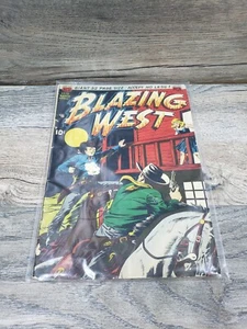 ACG Blazing West #10 1950 Comic Book - Picture 1 of 12