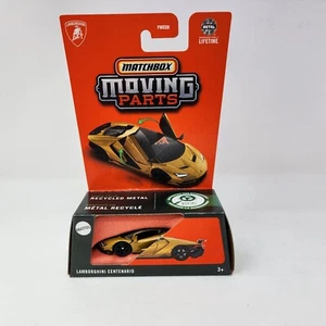 Lamborghini Centenario * Gold * 2025 Matchbox Moving Parts Case E - Picture 1 of 3