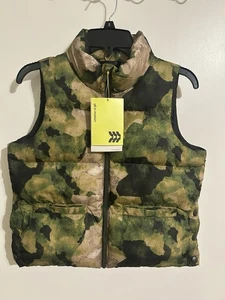 All in Motion Kids CAMO Puffer Vest NWT Size Large (10-12) Unisex - Picture 1 of 10