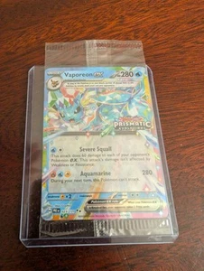 VAPOREON EX | PRISMATIC EVOLUTIONS SEALED PROMO 023/131 | NEAR MINT NM - Picture 1 of 3