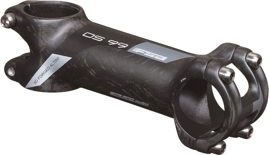 FSA K-Force Light 90mm Carbon Aero Bike Stem, 31.8mm Clamp, +/-6 , Titanium - Image 1 of 1