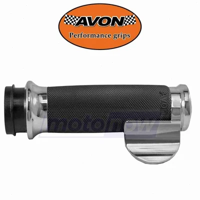 Avon Grips Custom Contour Grips with Throttle Boss for 2001-2006 Harley hd Foto 1 de 4