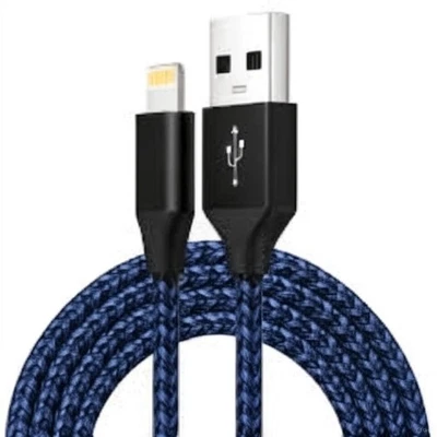 Fast Charger Cable Heavy Duty For iPhone 13 12 11 X XR 8 Charging Cord Wholesale - Image 1 of 4