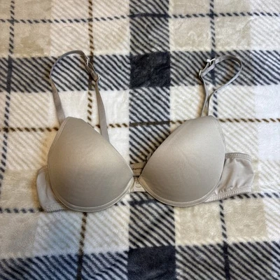 SO 36A Light Beige Padded Push-Up Bra Adjustable Straps - Image 1 of 4