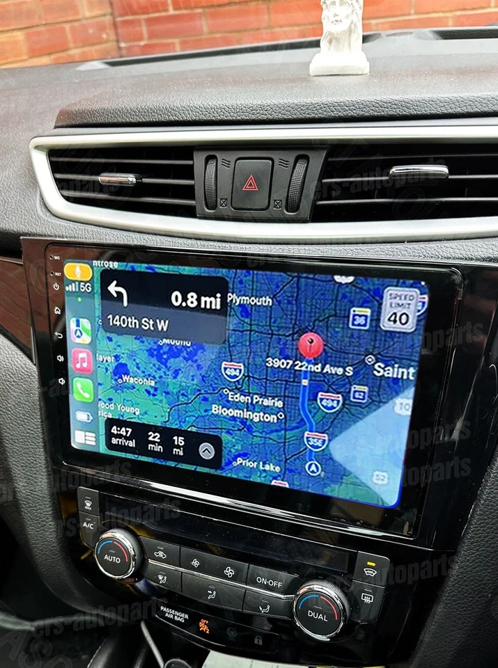 Radio estéreo Android 13 GPS 10,1" para reproductor de FM Nissan Qashqai Carplay 2014-2019 Foto 1 de 4