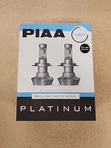 New PIAA 26-17313 White H13 Platinum LED Bulb Kit, 4000 lm 25W 6000k (SH6) - Picture 1 of 1