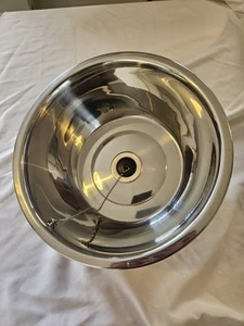 Campervan Sink, Boat Sink, Project Van Conversion, Angled Waste 130mm Deep - Picture 1 of 3