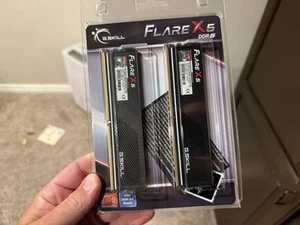 G.SKILL FLARE X5, DDR5-6000, 32GB, 16GB X 2, DESKTOP RAM, F5-6000J3636F16GX2-FX5 - Bild 1 von 2
