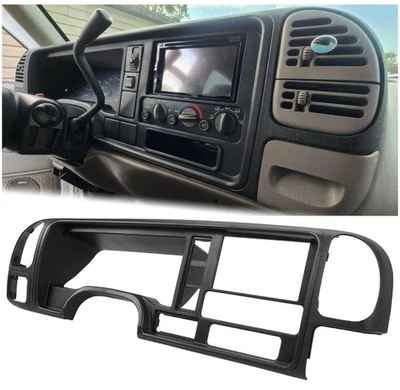 Double Din Dash Panel Compatible with 1995-2002 GMC Truck SUV Radio Stereo Wire - Image 1 of 4