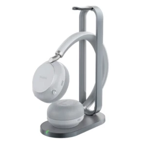 Yealink BH76 Bluetooth Headset with Charging Stand - Light Gray (Not Lite) - Zdjęcie 1 z 1