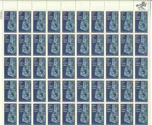 Scott #1333...5 Cent...Plan For Better Cities...Sheet of 50 - Picture 1 of 1