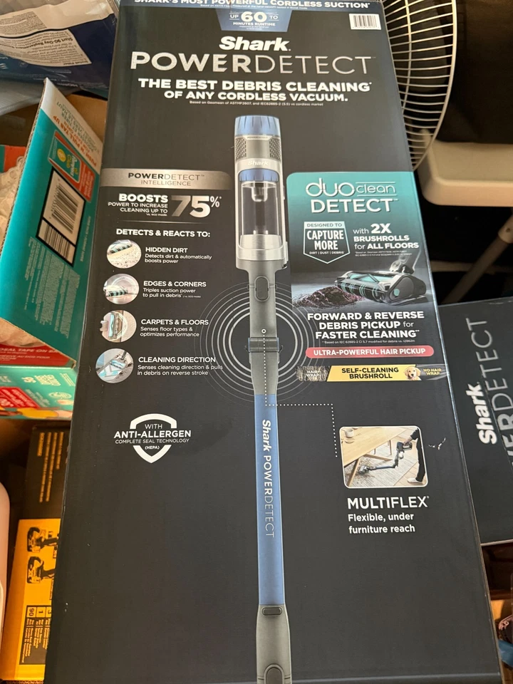 Shark IP1250 Power Detect Cordless Upright Stick Vacuum