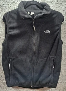 The North Face Weste Damen M schwarz Fleece Full Zip Taschen Wandern Outdoor - Bild 1 von 5