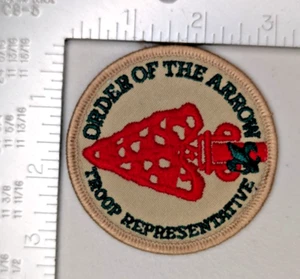 Parche de uniforme de la Orden de la Flecha representante de tropas BSA Boy Scouts of America - Imagen 1 de 2