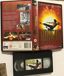 DRAGON ~ THE BRUCE LEE STORY {1993} ORIGINAL EX-RENTAL BIG BOX VHS. DELETED!!! - Picture 1 of 5