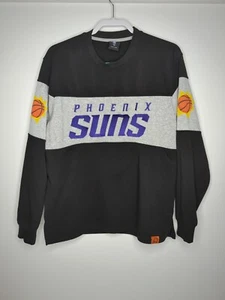 Sudadera De Colección Años 90 Phoenix Suns Para Hombre Grande NBA Negra/Gris Baloncesto - Imagen 1 de 6