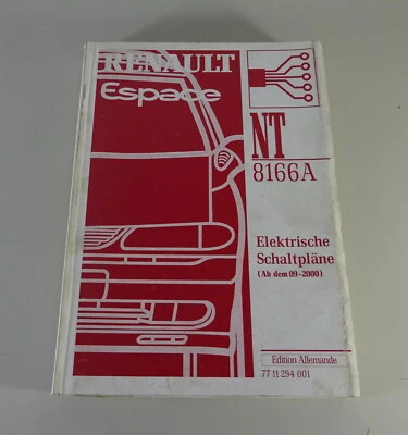 Manual de Taller Eléctrico/Diagramas de Cableado Renault Espace III Je Stand 09/ - Imagen 1 de 2