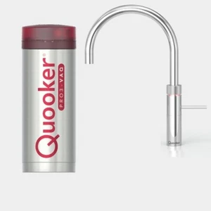 Quooker Fusion Round PRO3-VAC verchromt glänzend Wasserhahn kochendes Wasser - Bild 1 von 1