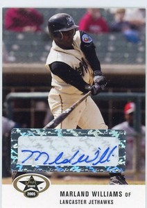 2005 Just Minors   Marland Williams   Auto    Lancaster Jethawks     60