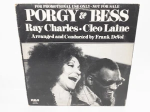 RAY CHARLES & CLEO LAINE Porgy & Bess, Promo Copy, 1976 RCA LP, Rare, Nice - Picture 1 of 4