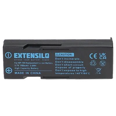EXTENSILO Akku für Konica Minolta Dimage X60 X50 700mAh 3,7V
