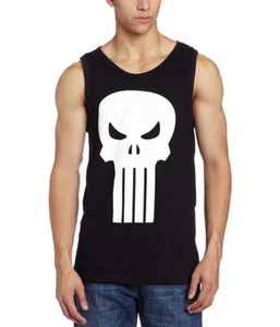 Offizielles Punisher klassisches Schädellogo Tankoberteil - Bild 1 von 1