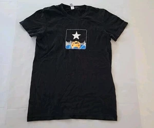 american apparel Cabsense Logo Short Sleeve Black Shirt - Picture 1 of 10