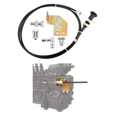 Kit de cable solenoide de apagado de combustible manual P7100 P-bt para Dodge Cummins 12V 6/4bt Foto 1 de 4