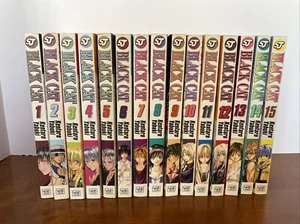 BLACK CAT Manga - Volumes 1-15 - English - by Kentaro Yabuki - Paperback - Imagen 1 de 15