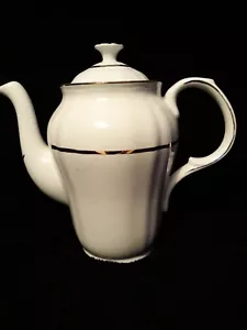 Alfred MeakinTraditional Ironstone Perfection Gold Teapot Tea Pot England Vtg - Picture 1 of 8