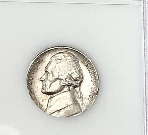 1947-S Jefferson Nickel Cover