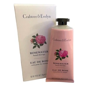 Crema de terapia de manos Crabtree & Evelyn ROSEWATER 3,5 OZ NUEVA EN CAJA - Imagen 1 de 6