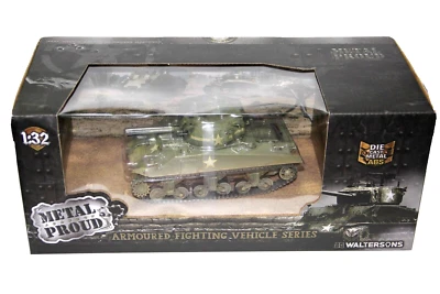 FORCES OF VALOR 1:32 DIE CAST METAL CARRO ARMATO US SHERMAN M4A3 75 ART 912131A - Immagine 1 di 4
