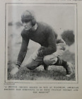 American College Football Strategy Crowd Harvard Yale original 1923 Outlook 5pp