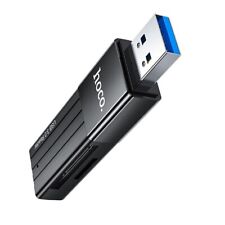 Memory Card Reader HB20 Mindful 2in1 USB 3.0 upto5Gbps 2TB Mico SD SD Black