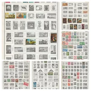 Colección Nueva Zelanda 1874-1935 en página de H. E. Harris, 100+ estampillas - Imagen 1 de 10
