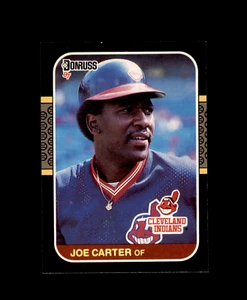 1987 Donruss #156 Joe Carter Cleveland Indians Guardians - Picture 1 of 2
