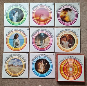 NEW Reader's Digest STEREO SPECTACULAR Vinyl Box set, 8 LPs, Cinema Broadway etc - Picture 1 of 14
