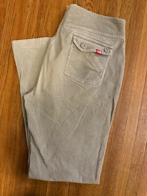 Pantalones de pana The North Face Parker parche para mujer talla 8 beige Foto 1 de 4