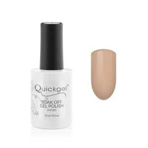 Quickgel - Crema - Esmalte de uñas semipermanente 15 ml - Calidad profesional - Uñas impresionantes - Imagen 1 de 1