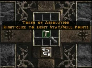 Diablo 2: Resurrected - Token of Absolution (Re-Skill Your Hero) - Softcore/PC - Photo 1 sur 1