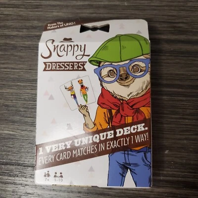 Mattel Games Snappy Dressers Card Game, Age 7+, 1-10 Players - Play 10 Ways! - Image 1 of 2